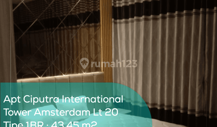 Apartement Ciputra International Tower Amsterdam Lt 20, 1br, Full Furnished 1