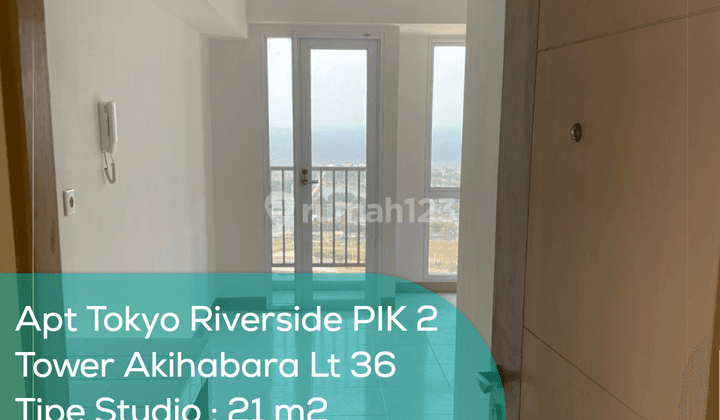 Apartement Tokyo Riverside Pik 2 Tower Akihabara Lt 36, Studio, Non Furnished 1