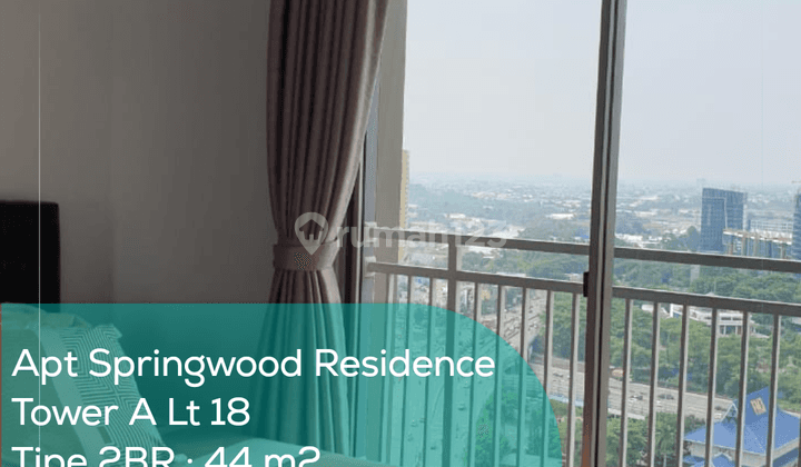 Apartement Springwood Residence Tower A Lt 18, 2BR, Full Furnished 1