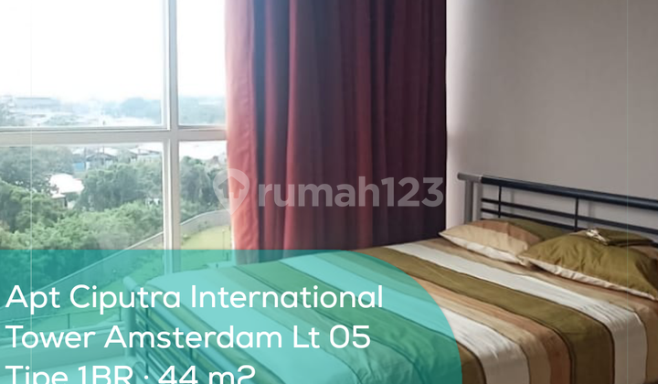 Apartement Ciputra International Tower Amsterdam Lt 05, 1BR, Full Furnished