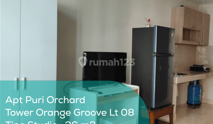 Apartement Puri Orhcard Tower Orange Groove Wing B Lt 08, Studio, Full Furnished 1