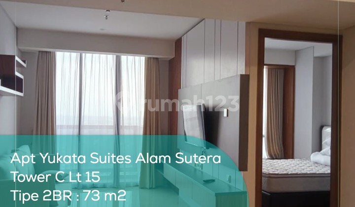 Yukata Suites Alam Sutera, Tower C 15th Floor, 2BR, Fully Furnished