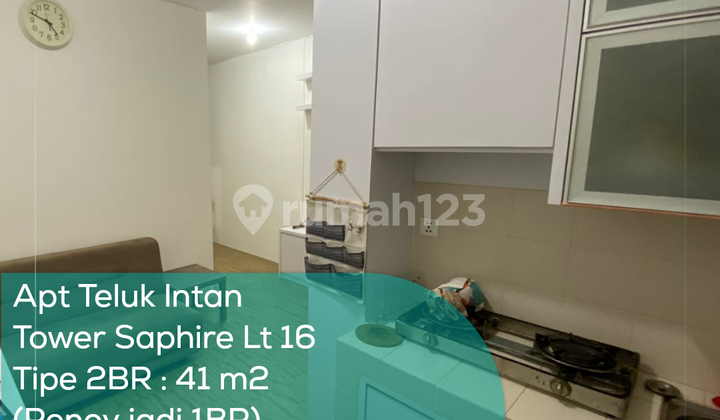 Teluk Intan Tower Sapphire 16th Floor Apartment, 2BR (Renovated to 1BR), Semi-Furnished Teluk Intan Tower Sapphire 16th Floor Apartment, 2BR (Renovated to 1BR), Semi-Furnished