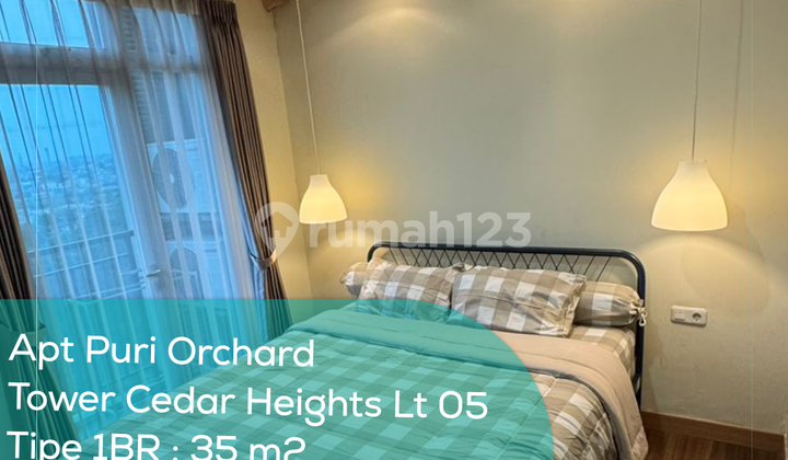 Puri Orchard Tower Cedar Heights Wing A 5th Floor, 1BR, Fully Furnished Puri Orchard Tower Cedar Heights Wing A 5th Floor, 1BR, Fully Furnished