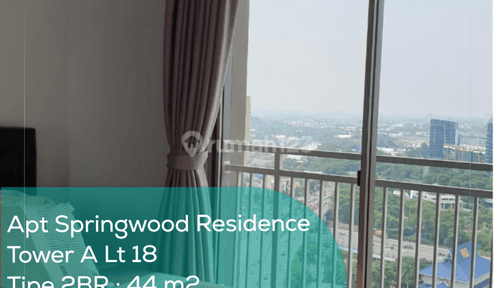 Apartement Springwood Residence Tower A Lt 18, 2BR, Full Furnished 1