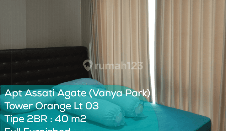 Apartement Assati Agate Vanya Park Tower Orange Lt 03, 2BR, Full Furnished 1