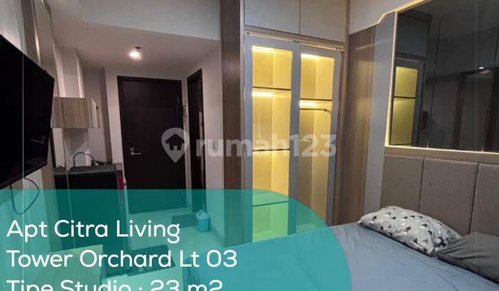 Apartment Citra Living Tower Orchard 5th Floor, Studio, Fully Furnished