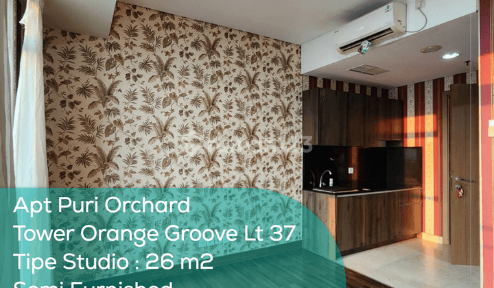 Apartement Puri Orchard Tower Orange Groove Wing B Lt 37, Studio, Semi Furnished 1