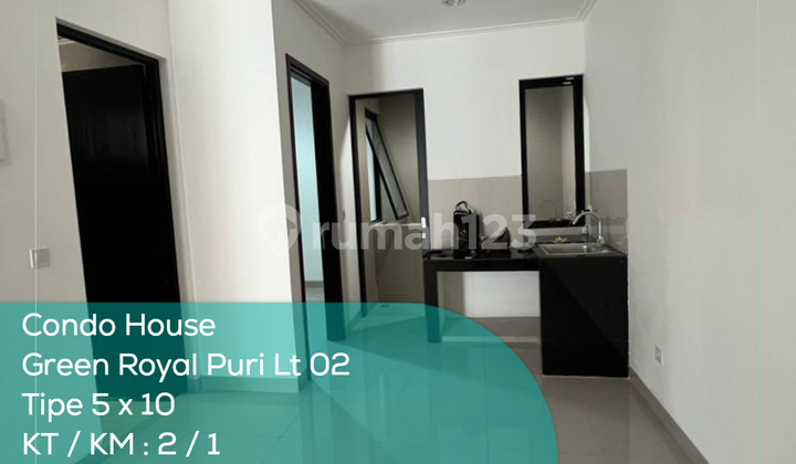 Condo House Green Royal Lt 02, Type 5x10, Unfurnished