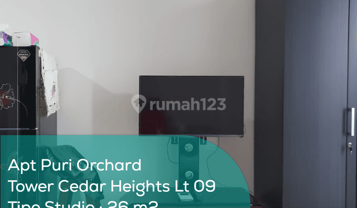 Apartement Puri Orchard Tower Cedar Heights Wing B Lt 09, Studio, Full Furnished 1