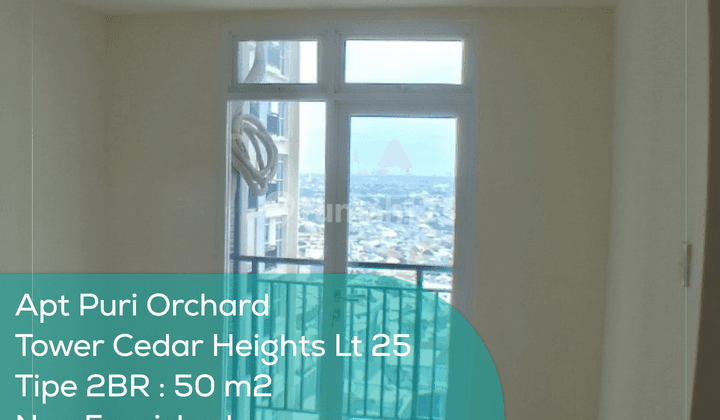 Apartement Puri Orchard Tower Cedar Heights Wing A Lt 25, 2BR, Non Furnished, Strata Title 1