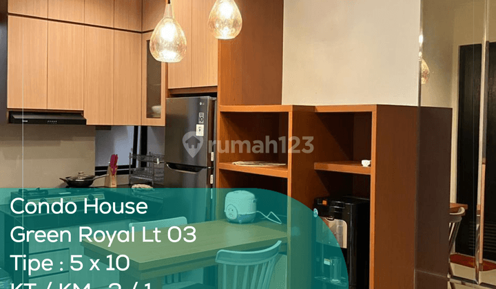 Condo House Green Royal Lt 03, Tipe 5x10, Full Furnished 1