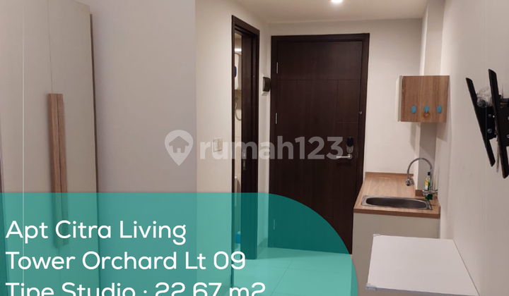 Apartement Citra Living Tower Orchard Lt 09, Studio, Semi Furnished 1