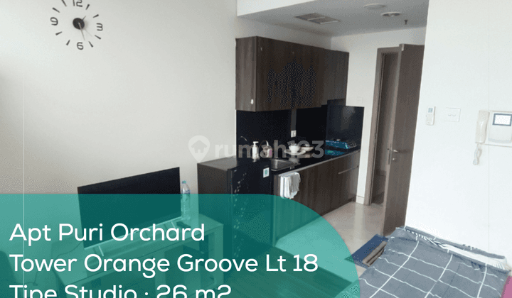 Apartement Puri Orchard Tower Orange Groove Wing A Lt 18, Studio, Full Furnished 1