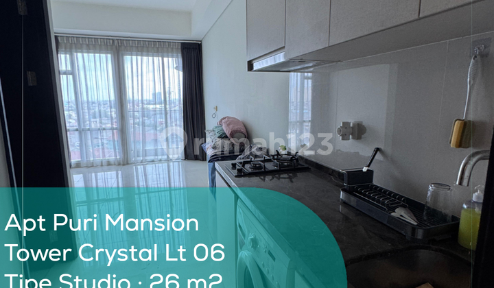 Apartement Puri Mansion Tower Crystal LT 06, Studio, Semi Furnished
