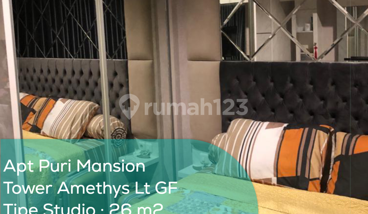Apartement Puri Mansion Tower Amethys Lt GF, Studio, Full Furnished