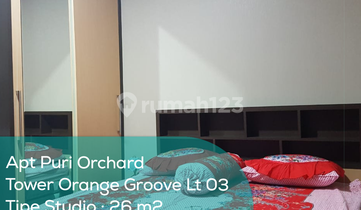 Puri Orchard Tower Orange Groove Wing A 3rd Floor, Studio, Fully Furnished