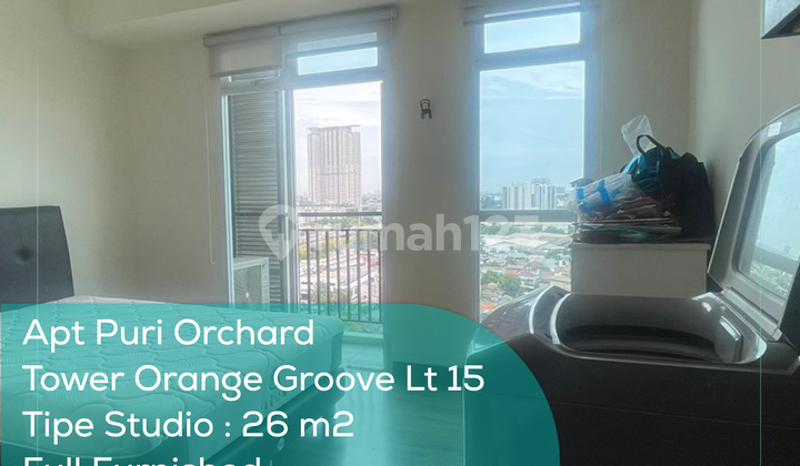 Puri Orchard Tower Orange Groove Wing A 15th Floor, Studio, Fully Furnished