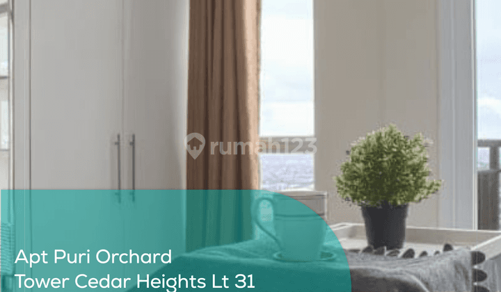 Apartement Puri Orchard Tower Cedar Heights Wing A Lt 31, 1BR, Full Furnished 1