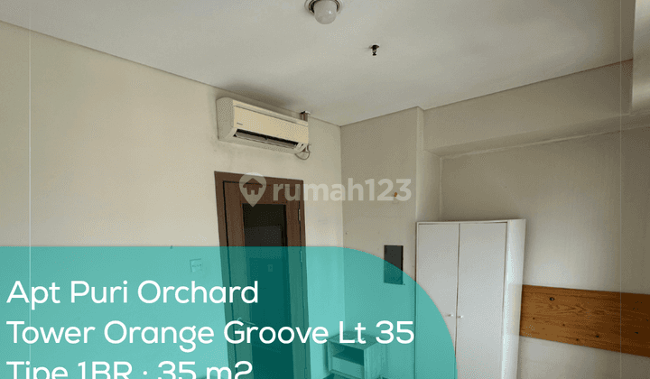 Apartement Puri Orchard Tower Orange Groove Wing A Lt 35, 1BR, Full Furnished 1