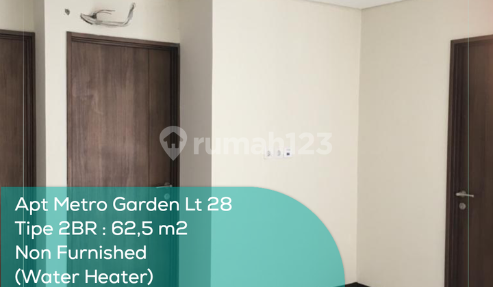 Apartement Metro Garden LT 28, 2Br, Non Furnished, SHM Apartement Metro Garden LT 28, 2Br, Non Furnished, SHM