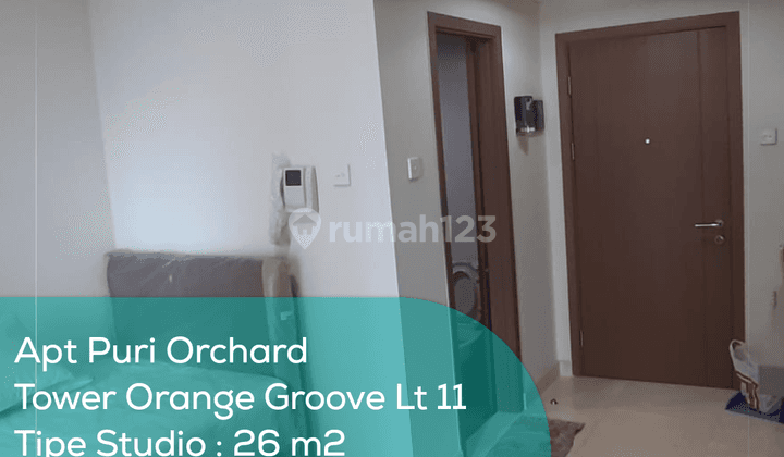 Apartemen Puri Orchad Tower Orange Groove Wing B Lt 11, Studio, Semi Furnished 1