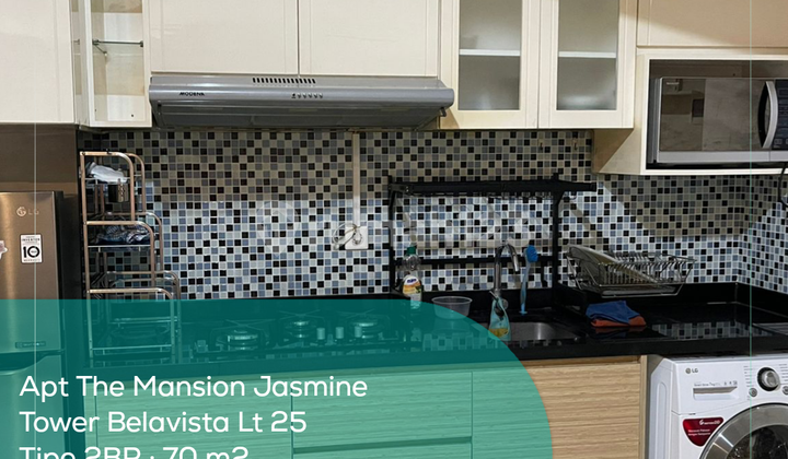 Apartment The Mansion Tower Jasmine 25th Floor, 2BR, Fully Furnished