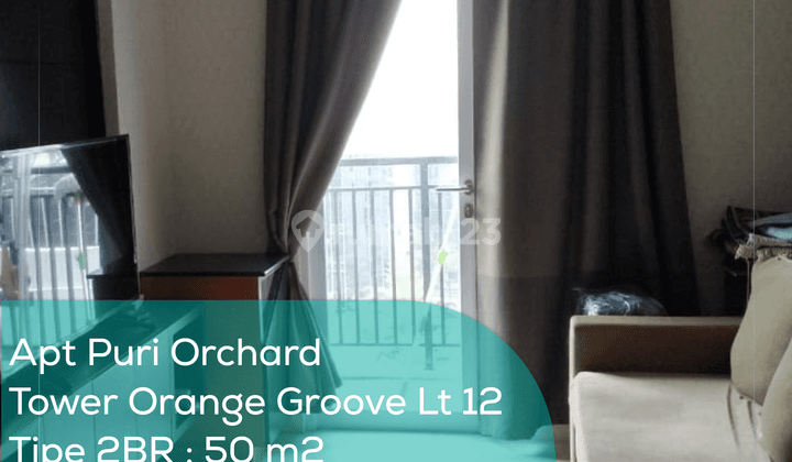 Apartement Puri Orchard Tower Orange Groove Wing B Lt 12, 2BR, Full Furnished 1