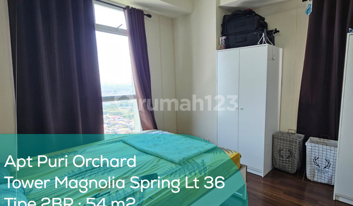 Apartement Puri Orchard Tower Magnolia Spring Wing A Lt 36, 2Br, Semi Furnished