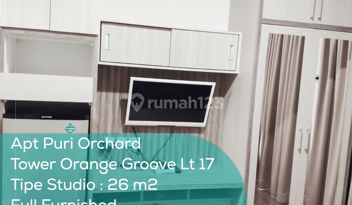 Apartement Puri Orchard Tower Orange Groove Wing A Lt 17, Studio, Full Furnished 1