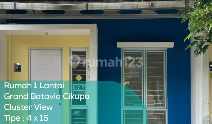 Single-Story House Grand Batavia Cluster View, Type 4x12, Land Area/Building Area 60/27 m2, Unfurnished, Freehold Title Single-Story House Grand Batavia Cluster View, Type 4x12, Land Area/Building Area 60/27 m2, Unfurnished, Freehold Title