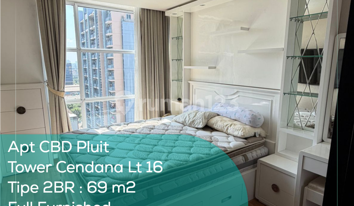 Apartement Cbd Pluit Tower Cendana LT 16, 2Br, Full Furnished