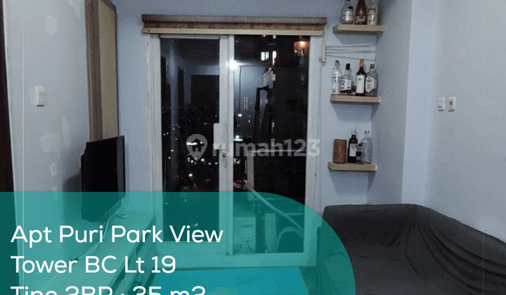 Apartement Puri Park View Tower Bc Lt 19, 2BR, Full Furnished 1