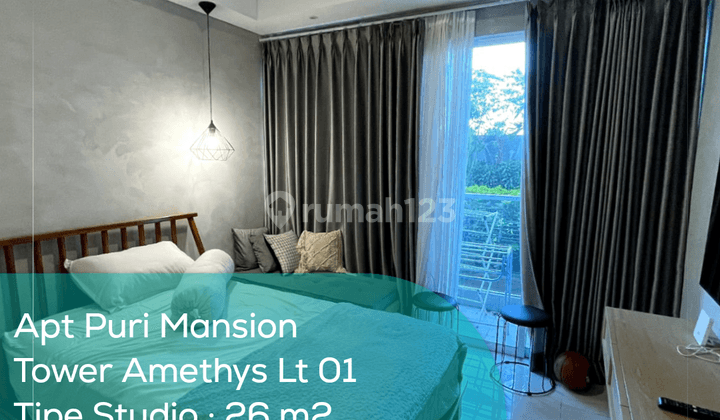 Apartement Puri Mansion Tower Amethys Lt 01, Studio, Full Furnished 1