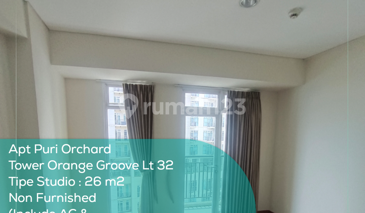 Apartement Puri Orchard Tower Orange Groove Wing A LT 32, Studio, Non Furnished, PPJB Apartement Puri Orchard Tower Orange Groove Wing A LT 32, Studio, Non Furnished, PPJB