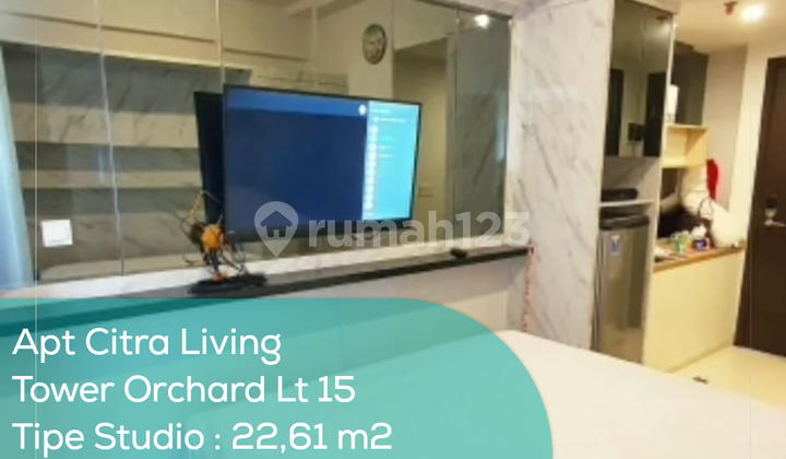 Citra Living Tower Orchard Apartment 15th Floor, Studio, Fully Furnished