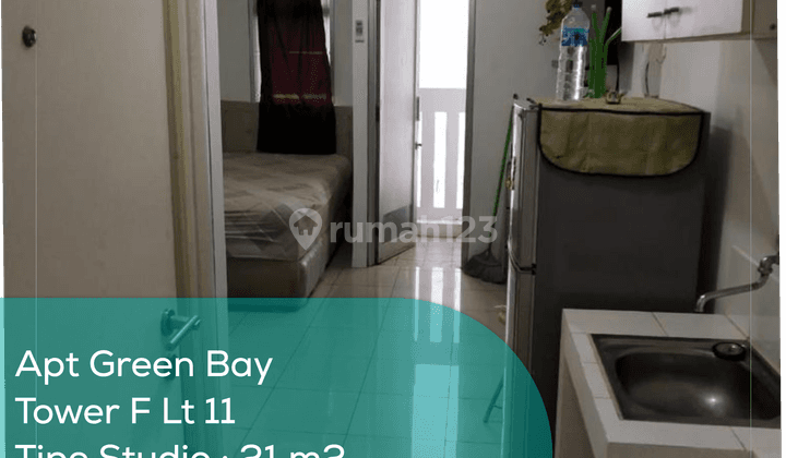 Apartement Green Bay Tower F Lt 11, Studio, Full Furnished 1