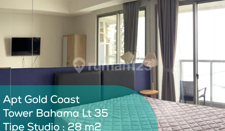 Apartement Gold Coast Tower Bahama Lt 35, Studio, Full Furnished 1