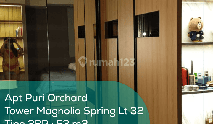 Apartement Puri Orchard Tower Magnolia Spring Wing A Lt 32, 2BR, Full Furnished 1