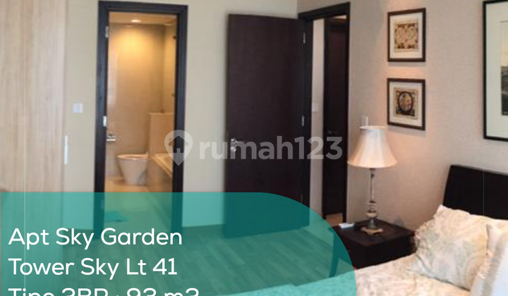 Sky Garden Tower Apartment, 41st Floor, 2 Bedrooms, Fully Furnished
