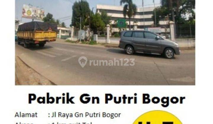 Dijual Pabrik Di Gn Putri Bogor  1