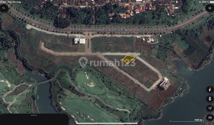 Kavling Sudut Golf Dekat Taman Hadap Utara 1