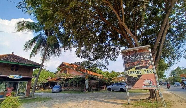 Tanah Plus Resto Jalan Utama Kembang Sari Anyer 1