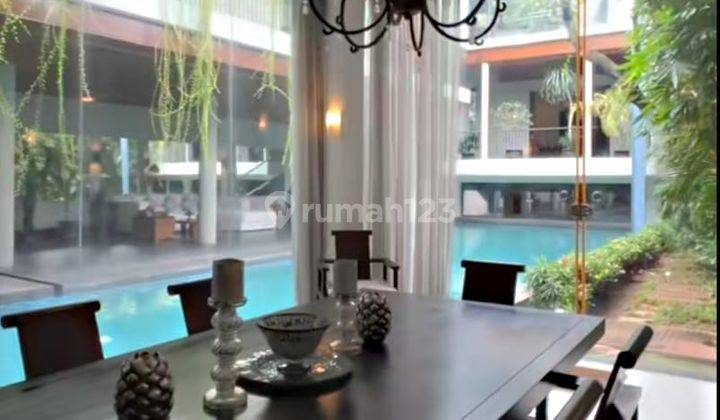 Jual Rumah Mewah Modern Tropical 3 Lantai Design By Jeffry Budiman Di Kemang Jakarta Selatan 2