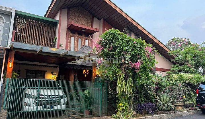 Rumah Cantik Full Gardening 2 Lantai Furnished Siap Huni Di Taman Alfa Indah, Pesanggrahan, Jakarta SelataN 1