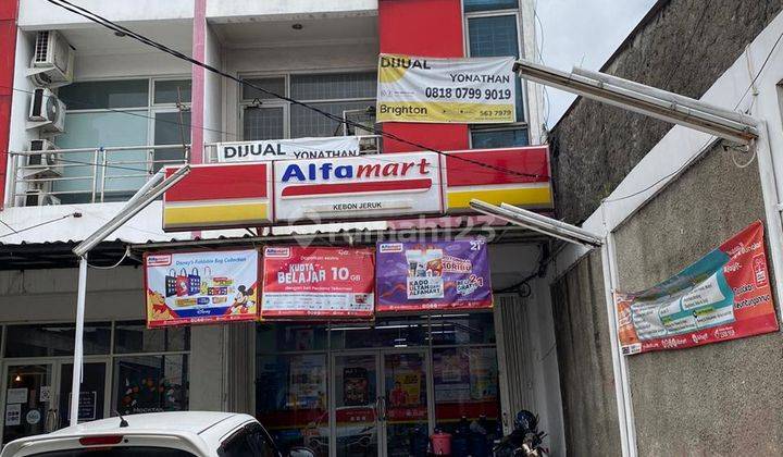 Jual Ruko Strategis 4 Lantai Bonus Franchise Alfamart Di Kebon Jeruk Raya, Jakarta Barat 1