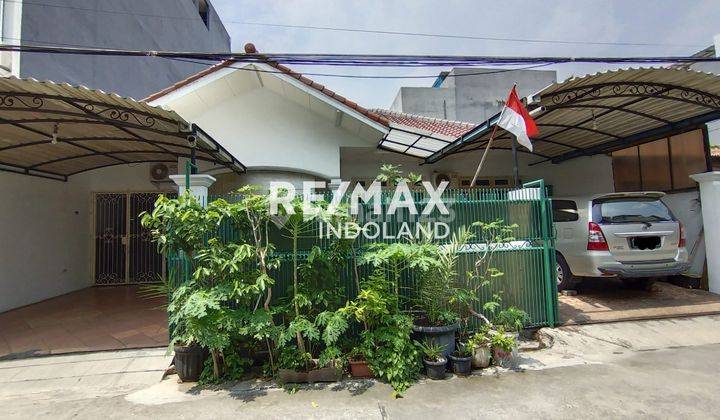 Jual Rumah Strategis 1 Lantai Siap Huni Swadaya Kav Polri Jakbar 1