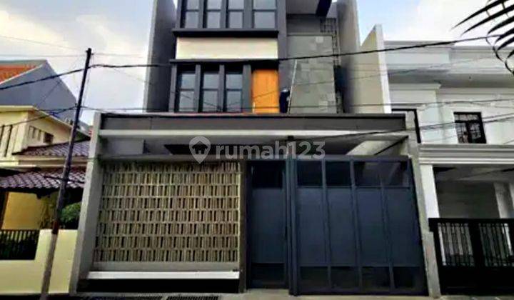 Jual Rumah Mewah Brand New 3 Lantai Siap Huni Pondok Indah Jakarta Selatan 1