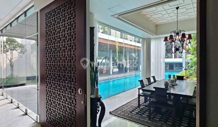 Jual Rumah Mewah Modern Tropical 3 Lantai Design By Jeffry Budiman Di Kemang Jakarta Selatan 2