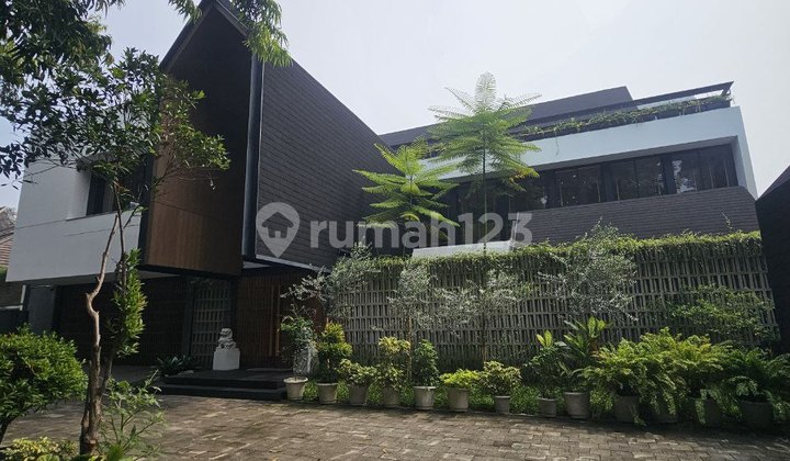For Sale Brand New Ethnic Modern 2-Story Ready-to-Occupy House in Prime Area Kebayoran Baru, South Jakarta